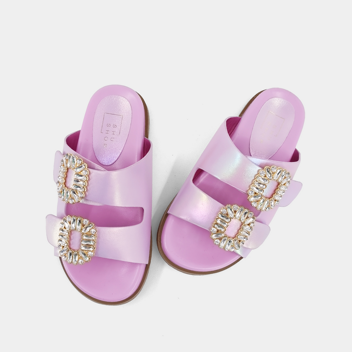 Bridget Kids Metallic Pink