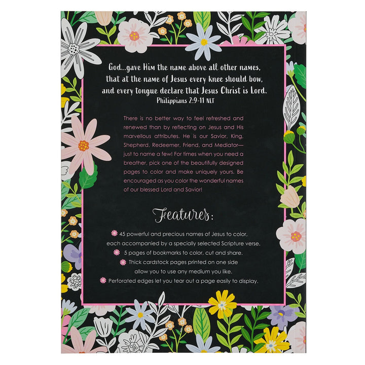 The Name of Jesus Coloring Book