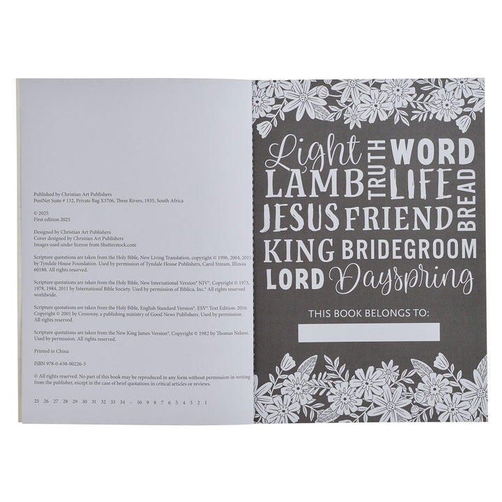 The Name of Jesus Coloring Book