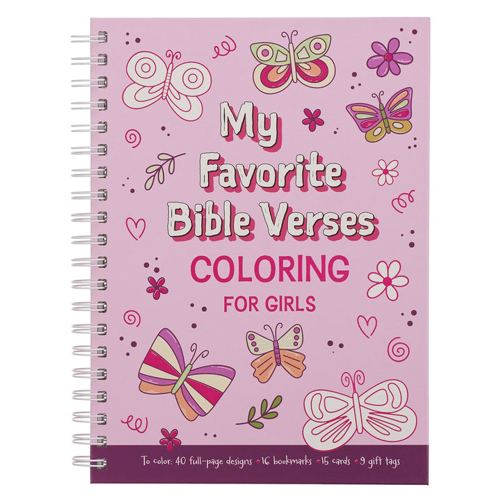 My Favorite Bible Verses Coloring Book