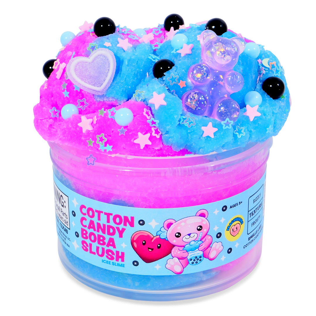 Cotton Candy Boba Slush