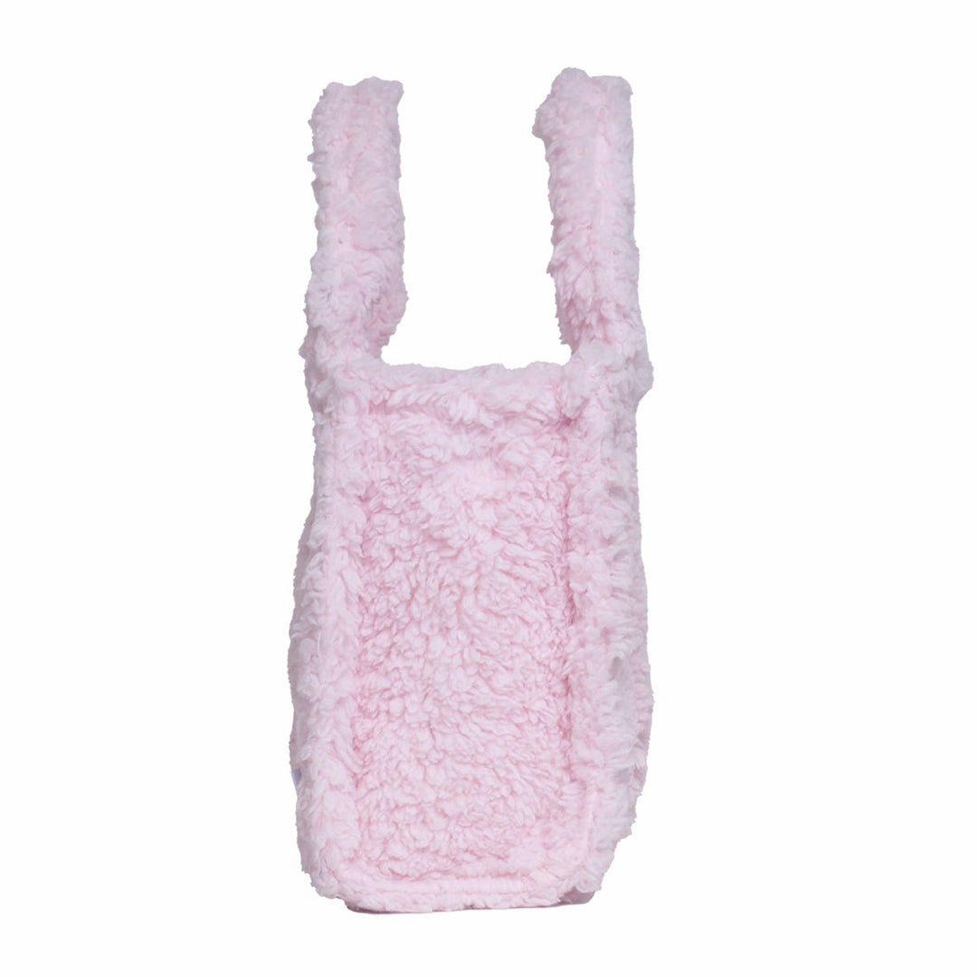 Sherpa Tote Bag - Strawberry Daisy