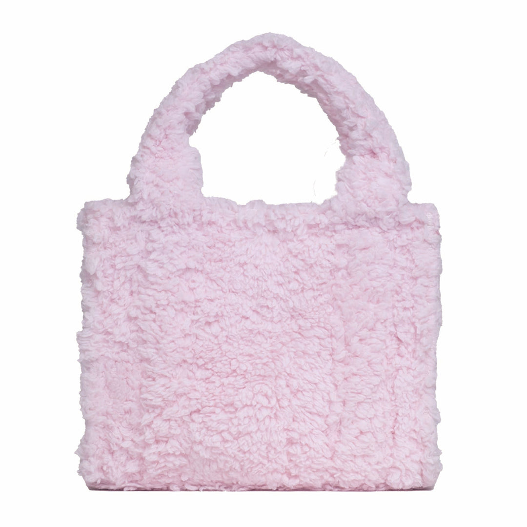 Sherpa Tote Bag - Strawberry Daisy