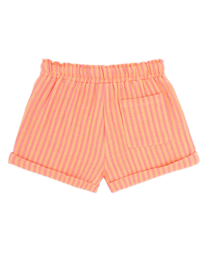 Salty Shorts - Papaya Stripe