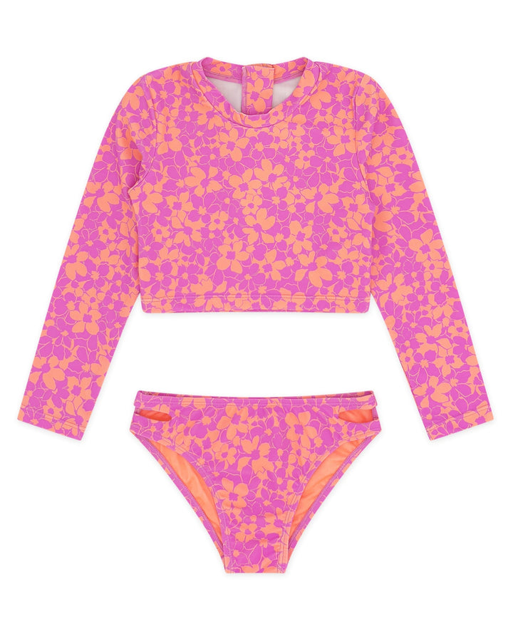 Waves 4 Days Rashguard Bikini - Flower Power