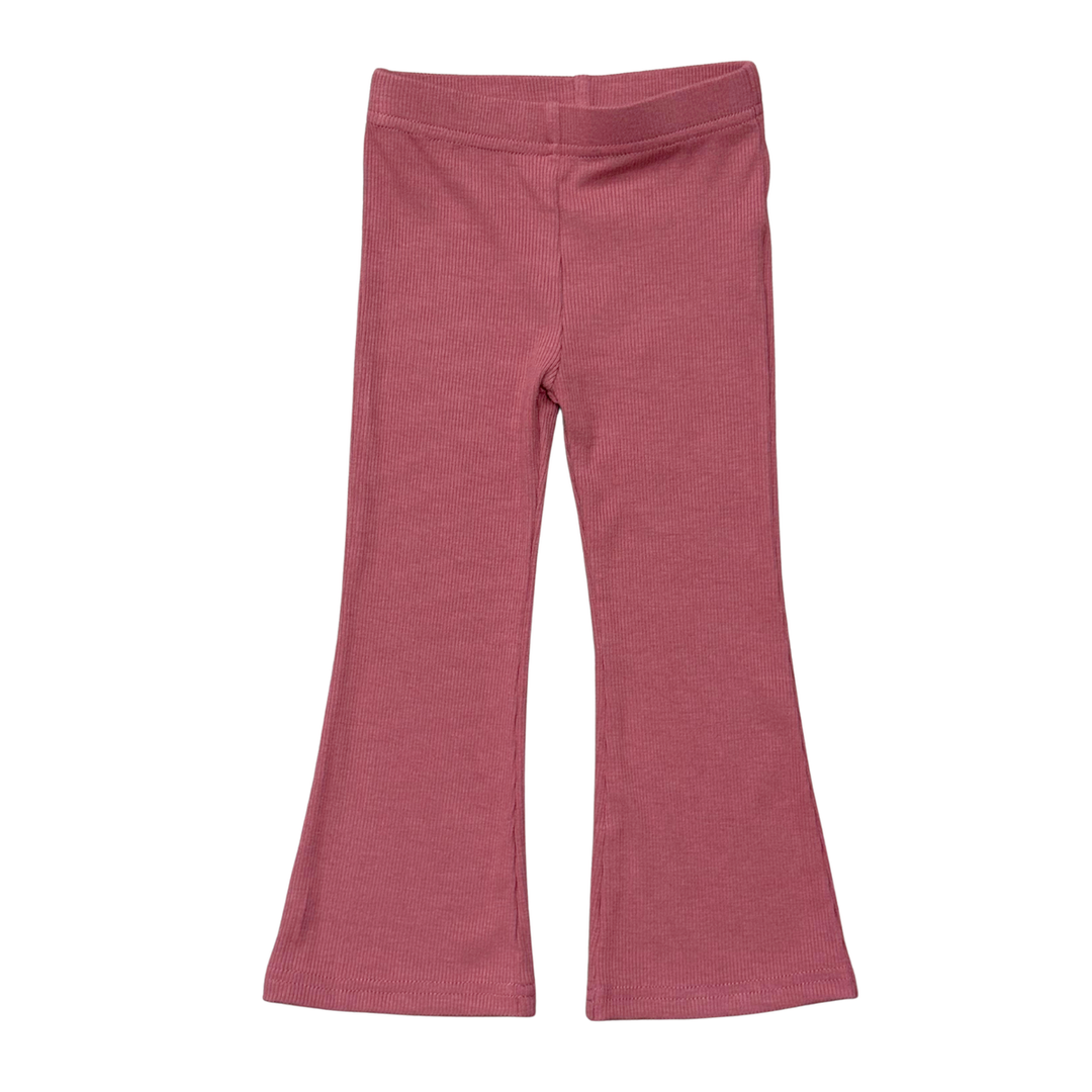 Girl's Knit Flare Pants