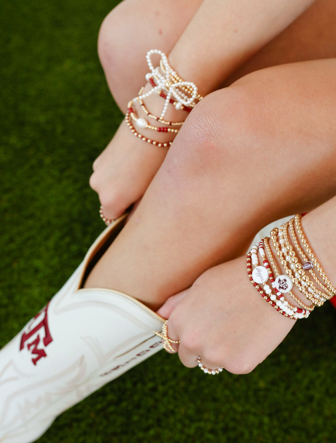 Maroon & White Game Day Sprinkle