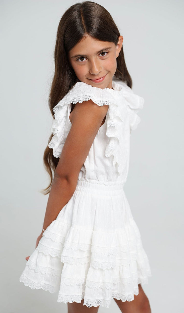 Gustavia Dress in White