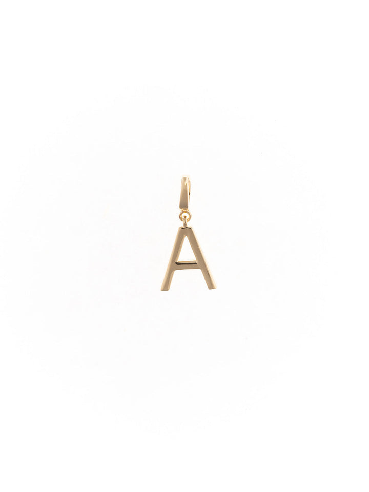 Gold Initial Charm