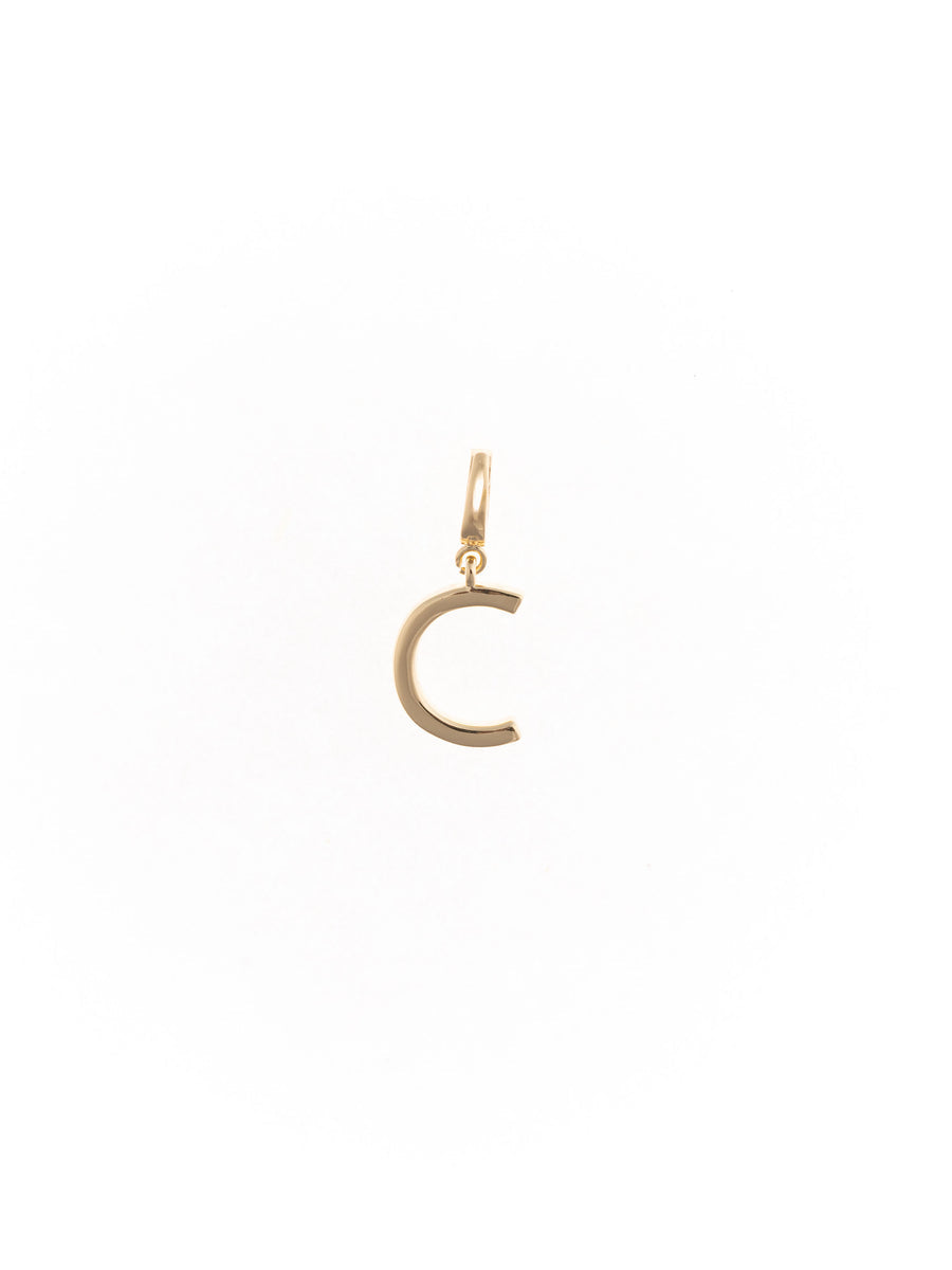 Gold Initial Charm