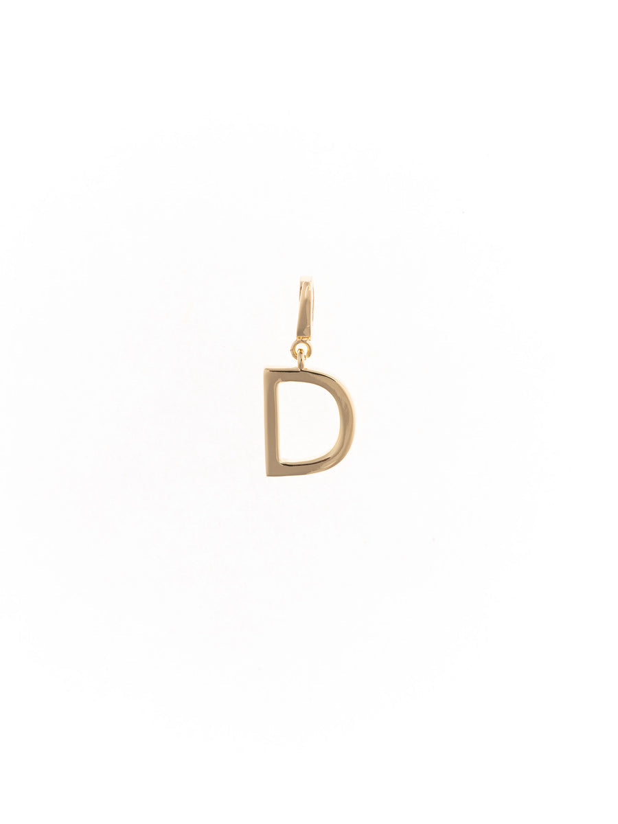 Gold Initial Charm