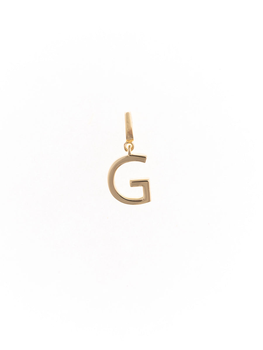 Gold Initial Charm