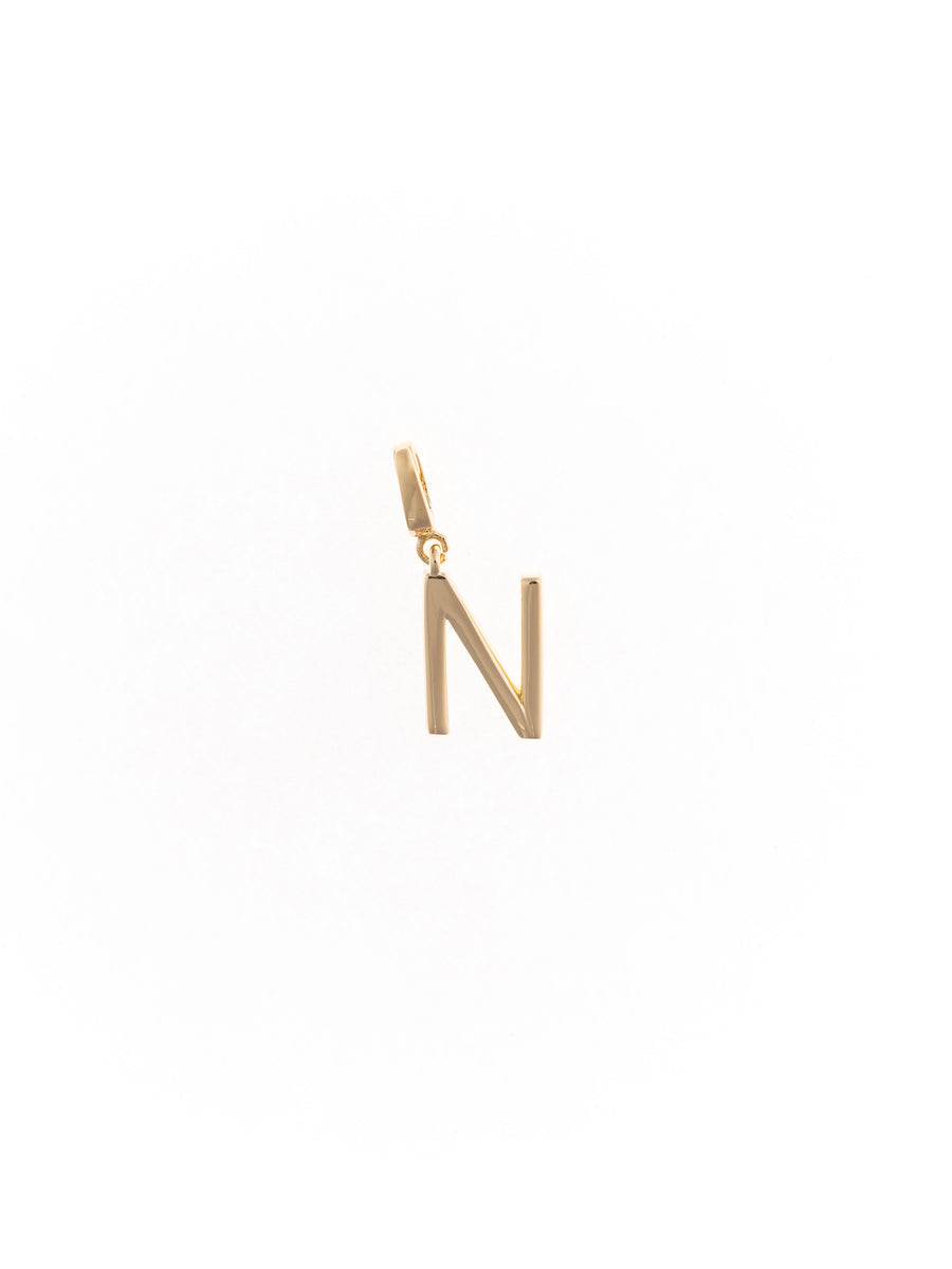 Gold Initial Charm