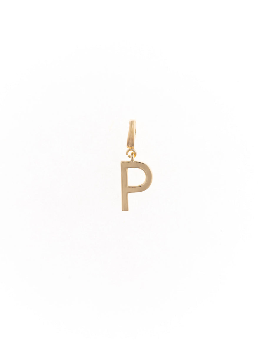 Gold Initial Charm