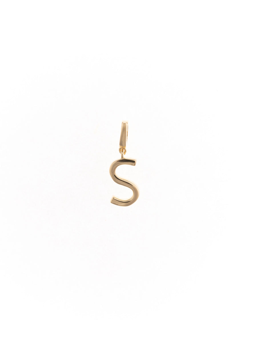 Gold Initial Charm