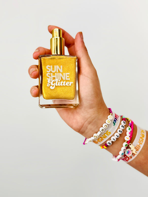 Highlighter Shimmer Spray Oil for Hair & Body - Sunshine