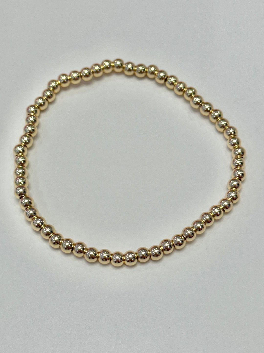 Big Bead Gold Bracelet