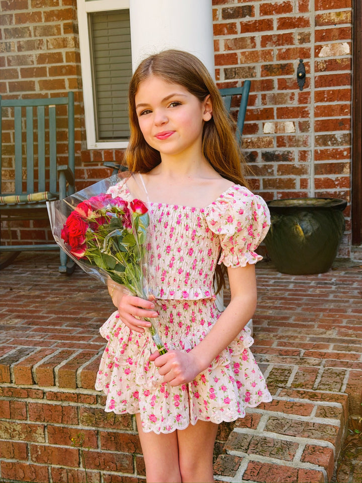 Eden Top in Petite Rose