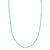 Colored Beaded Necklace Dainty Turquoise