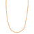 Colored Beaded Necklace Dainty Orange