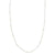 Colored Beaded Necklace Dainty White Beaded