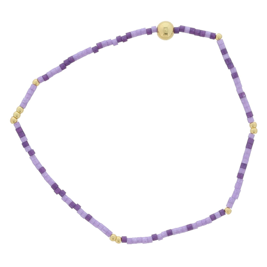 Golden Color Wheel! Bracelets  Multi Purple