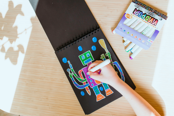 Vivid Pop! Opaque Water-Based Paint Markers - Metallic