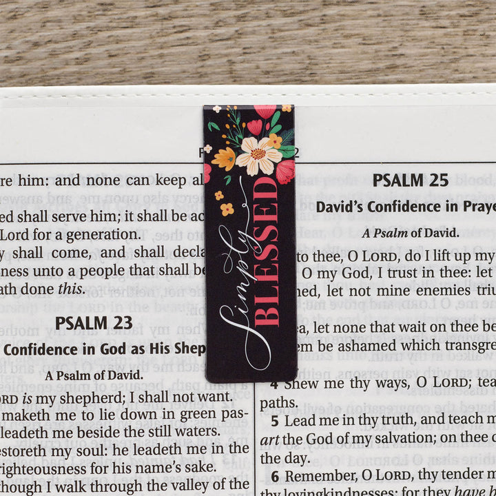 Simply Blessed Magnetic Bookmarks