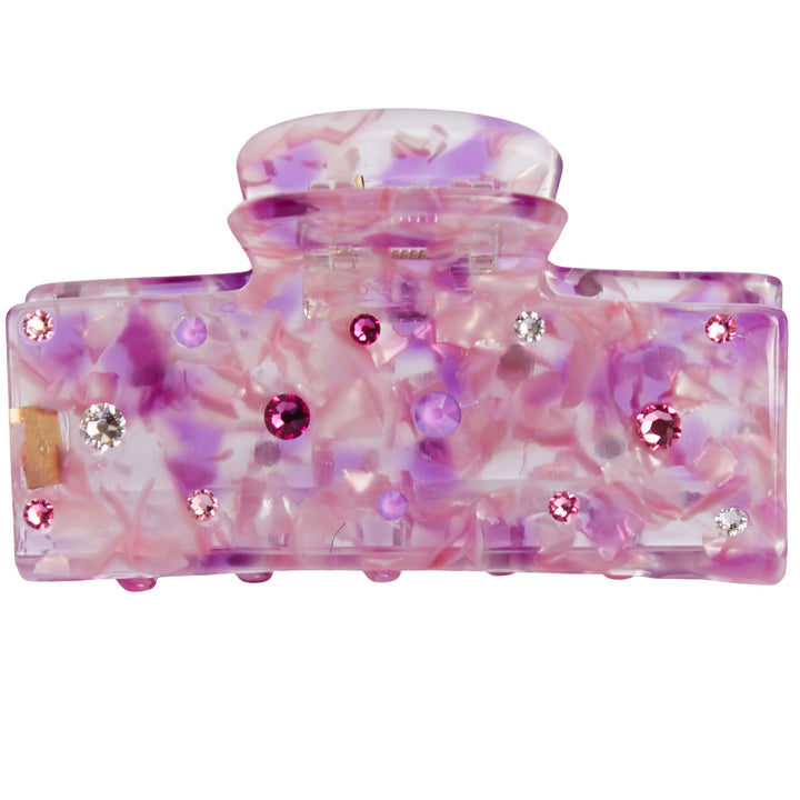 Scattered crystallized multi color claws