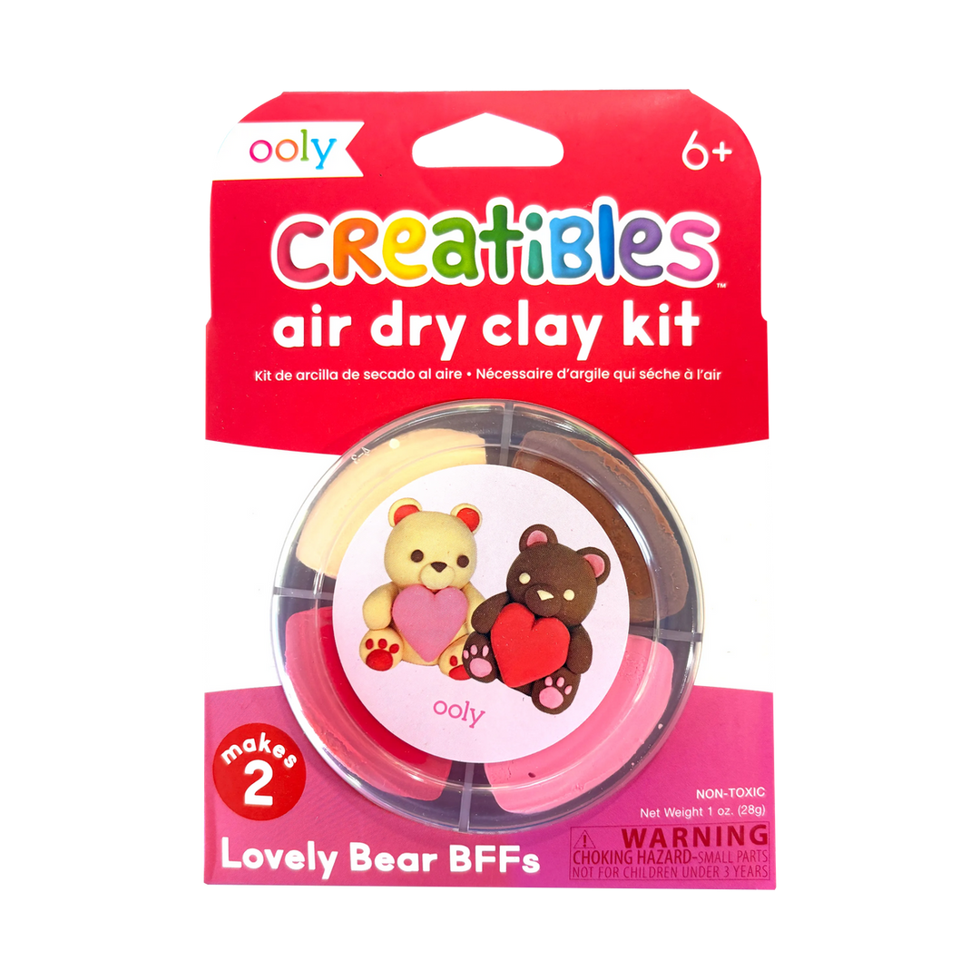 Creatibles: Air Dry Clay BFFs Kit- Lovely Bears