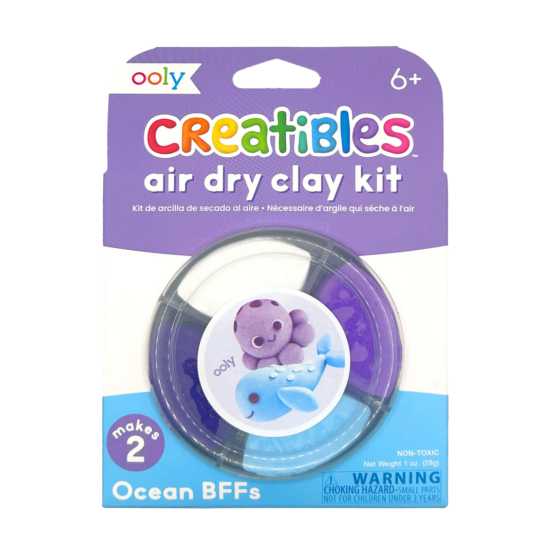 Creatibles: Air Dry Clay BFFs Kit- Ocean Pals