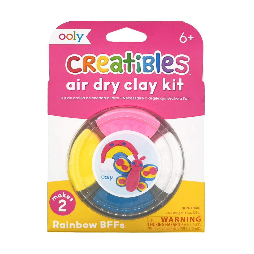 Creatibles: Air Dry Clay BFFs Kit- Rainbow Pals