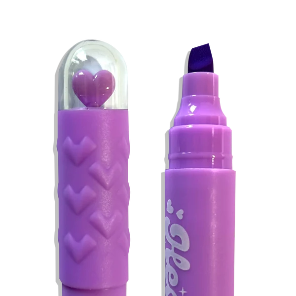 Heart Pops Neon Highlighters (Set of 6)