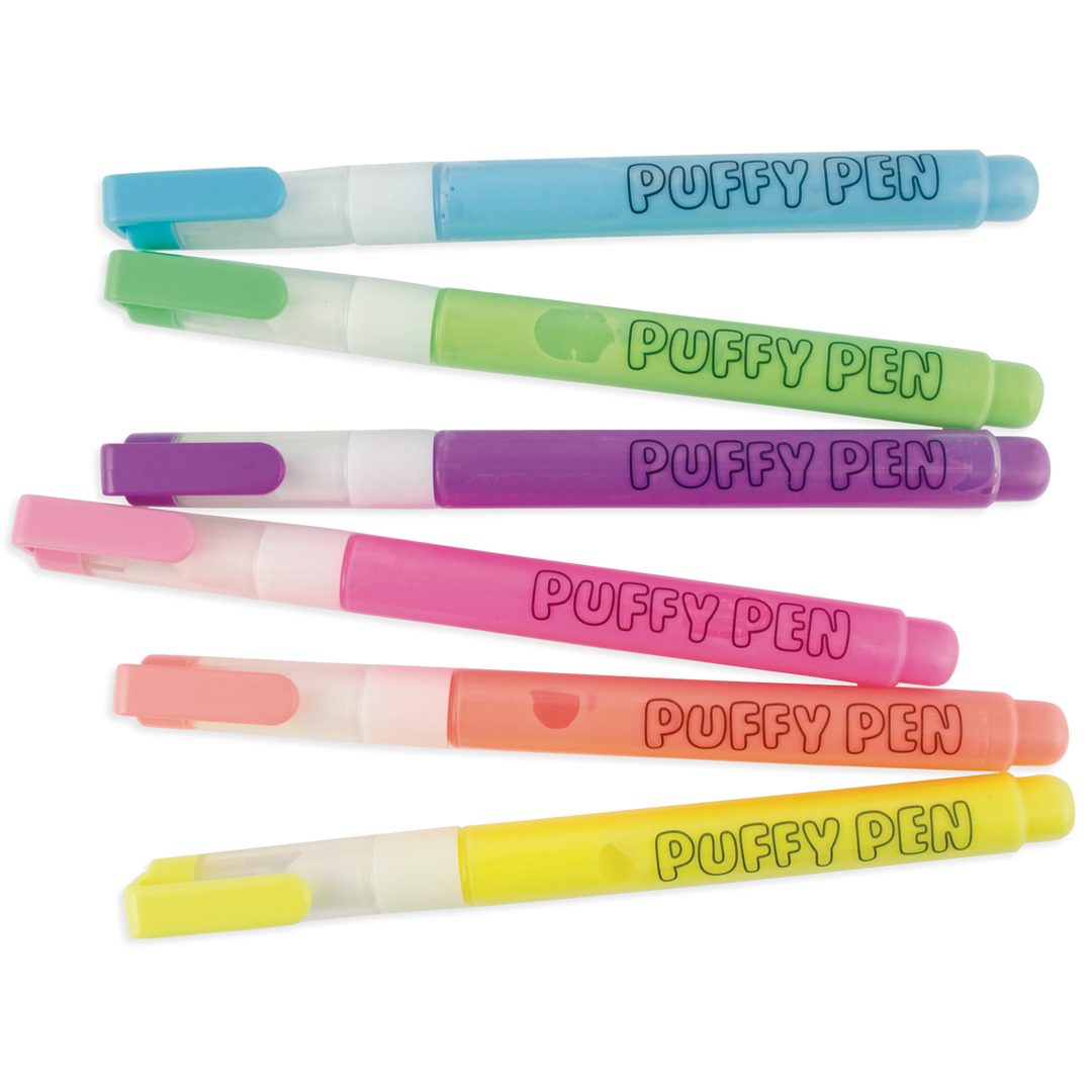 Magic Puffy Neon Pens