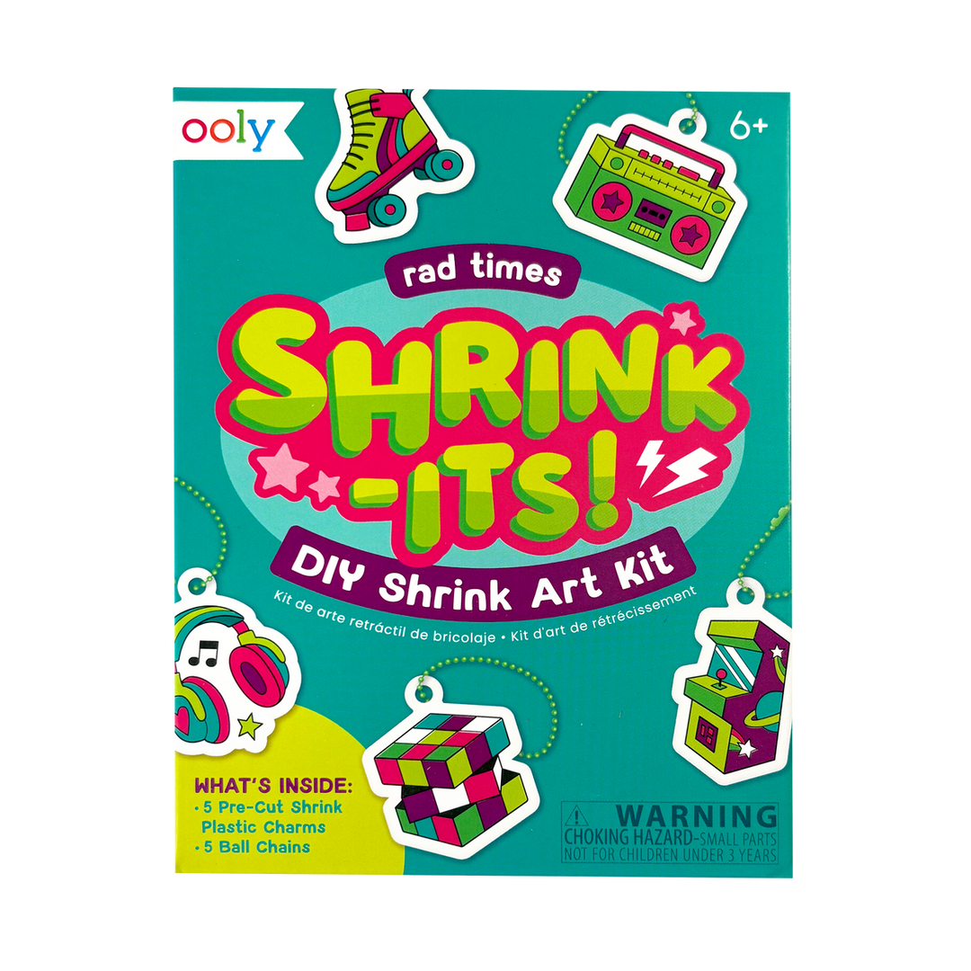 Mini Shrink-Its! D.I.Y Shrink Art Kit-Rad Times