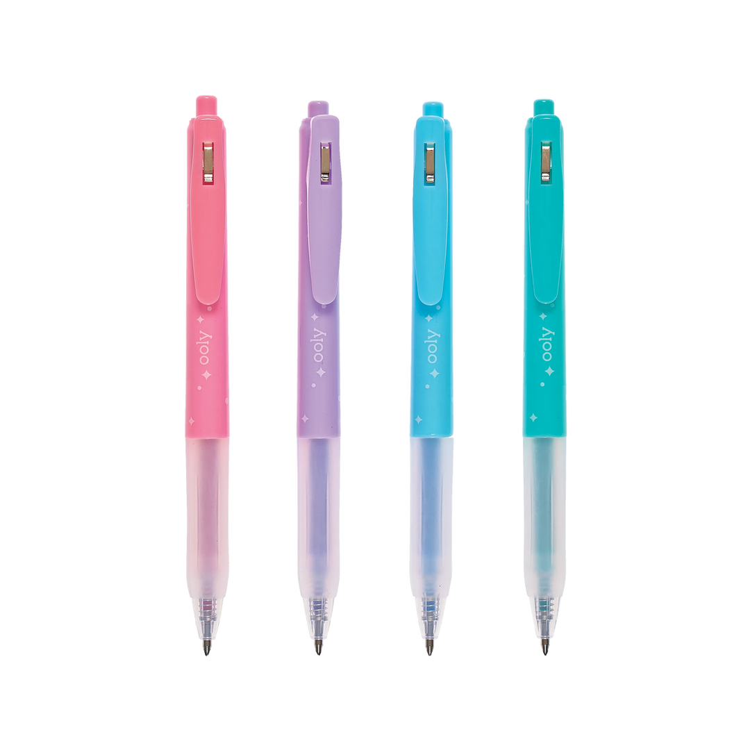 Oh My Glitter: Retractable Glitter Ink Gel Pens