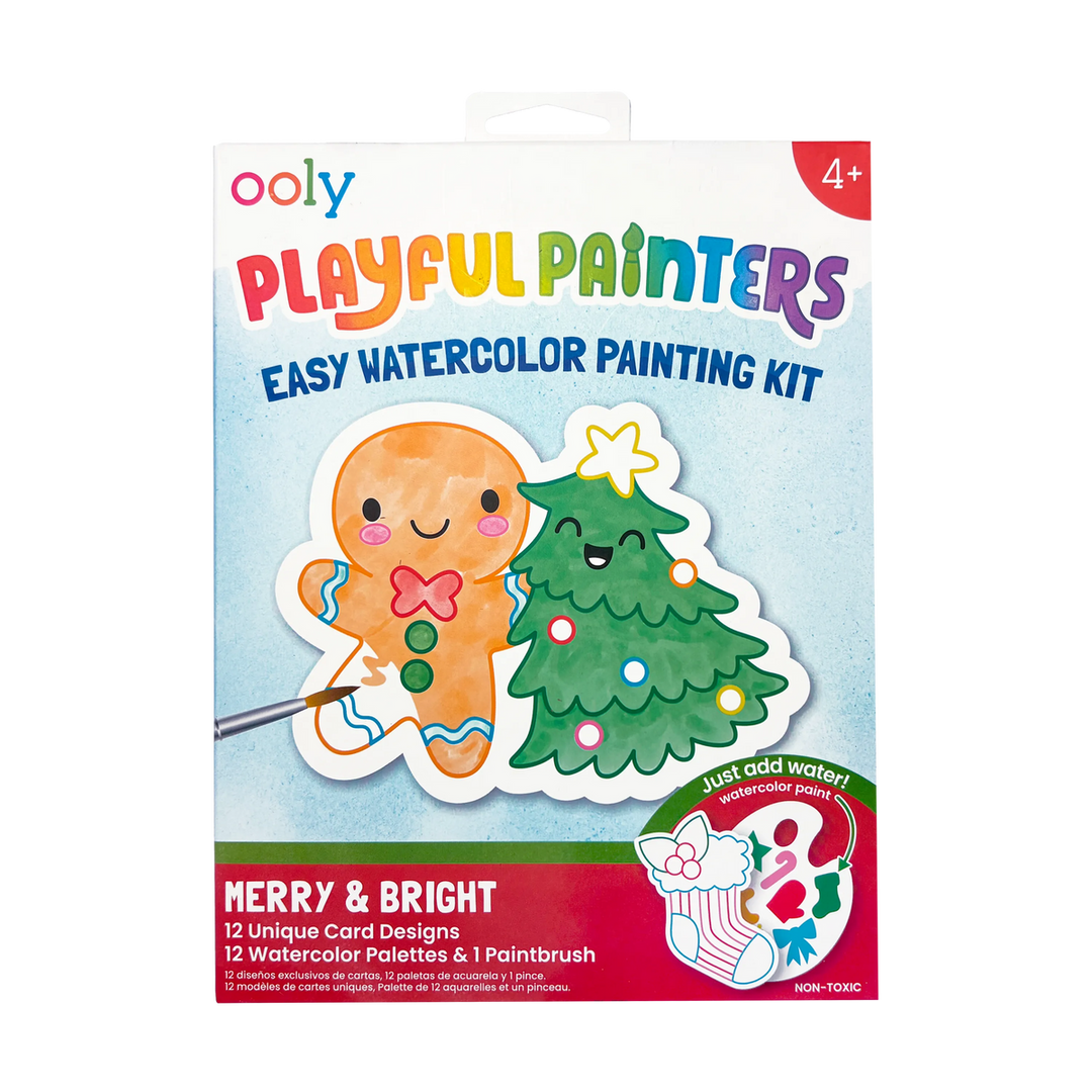 Playful Painters: Easy Watercolor Painting Kit- M