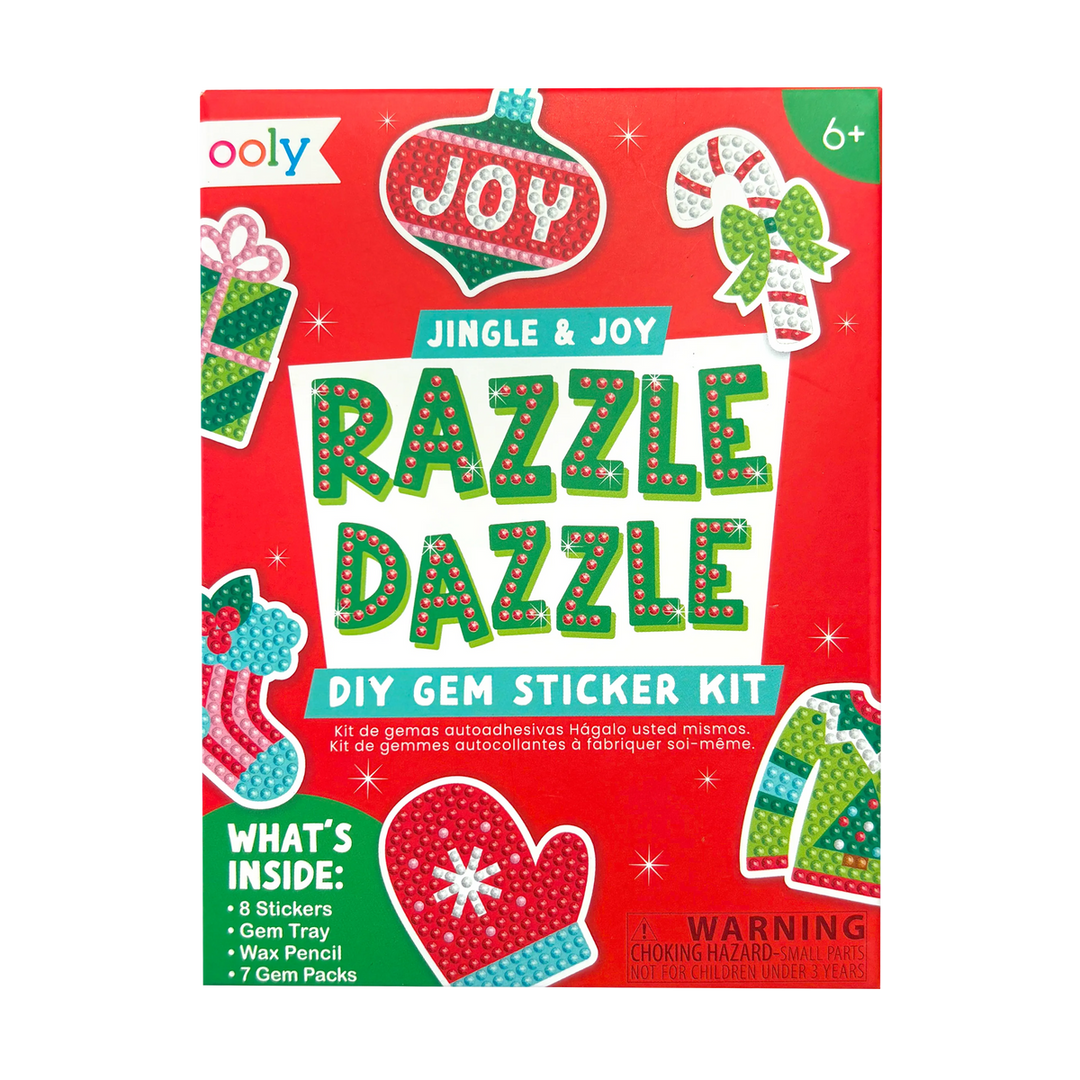 OOS- Mini Razzle Dazzle DIY Gem Sticker Kit- Jingle & Joy