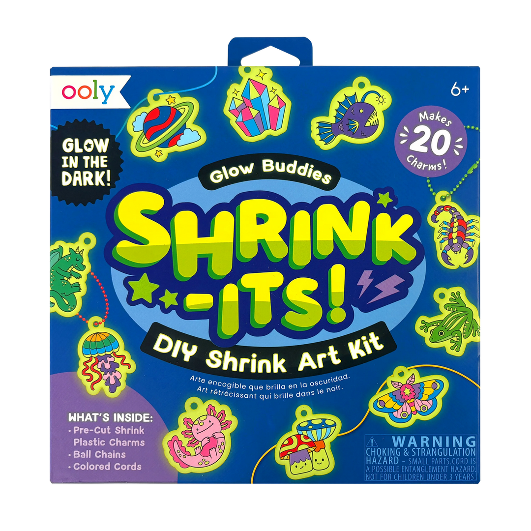 Shrink-Its!: D.I.Y Shrink Art Kit- Glow Buddies