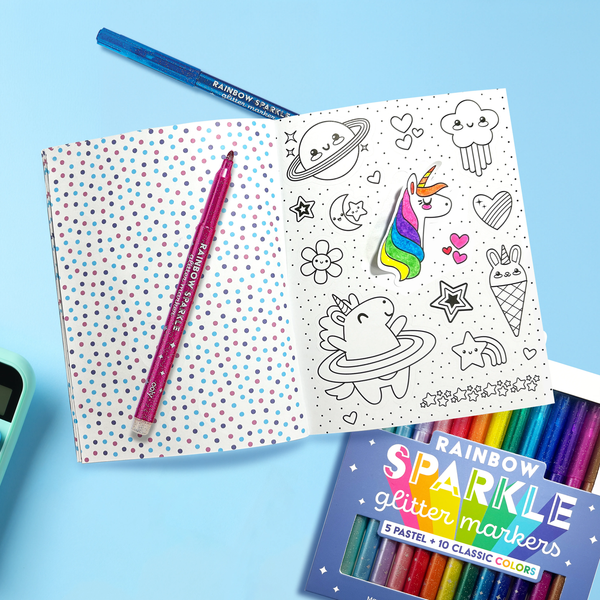 Stickiville: Color-in Sticker Book (Cute-A-Licio)