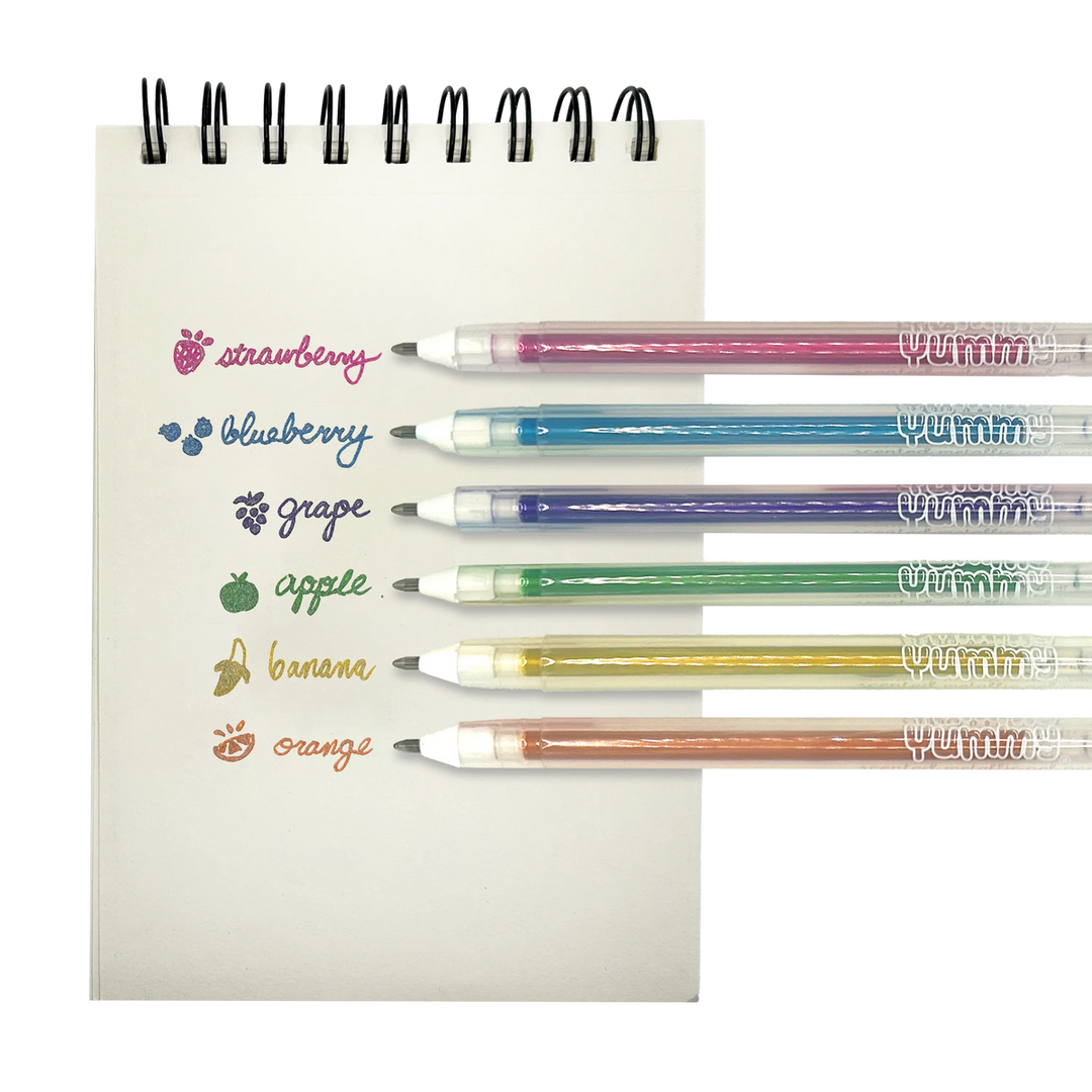 Yummy Yummy Scented Metallic Gel Pens