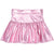 Light Pink Metallic Skort