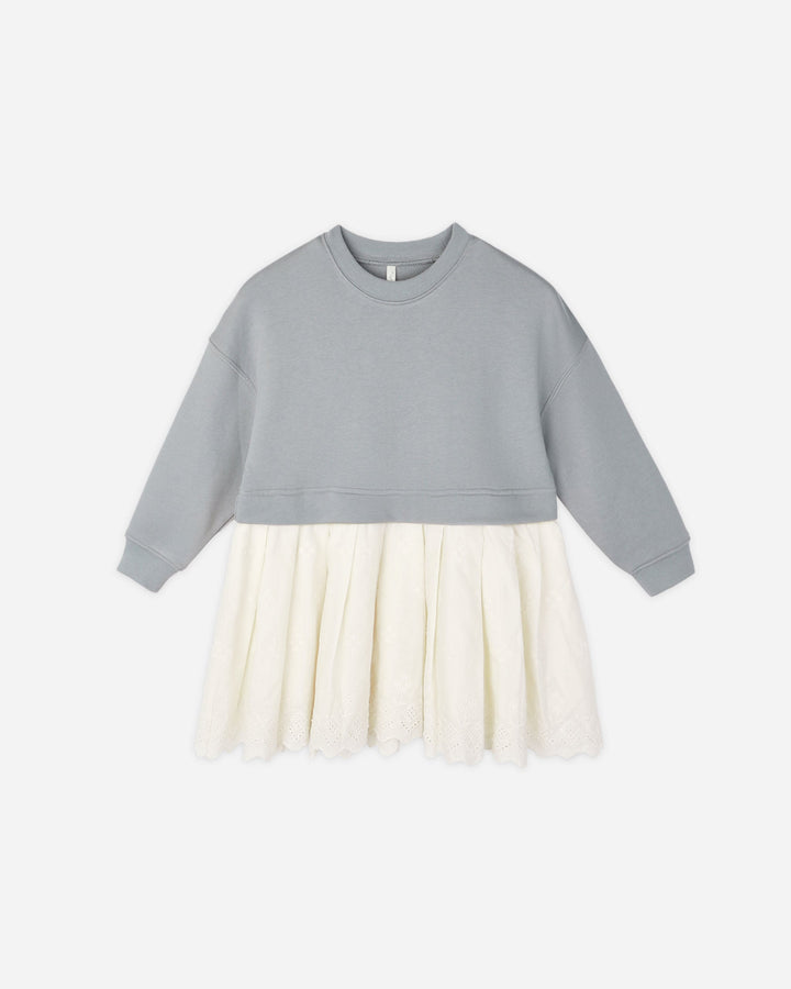 Sweater Dress - Dusty Blue