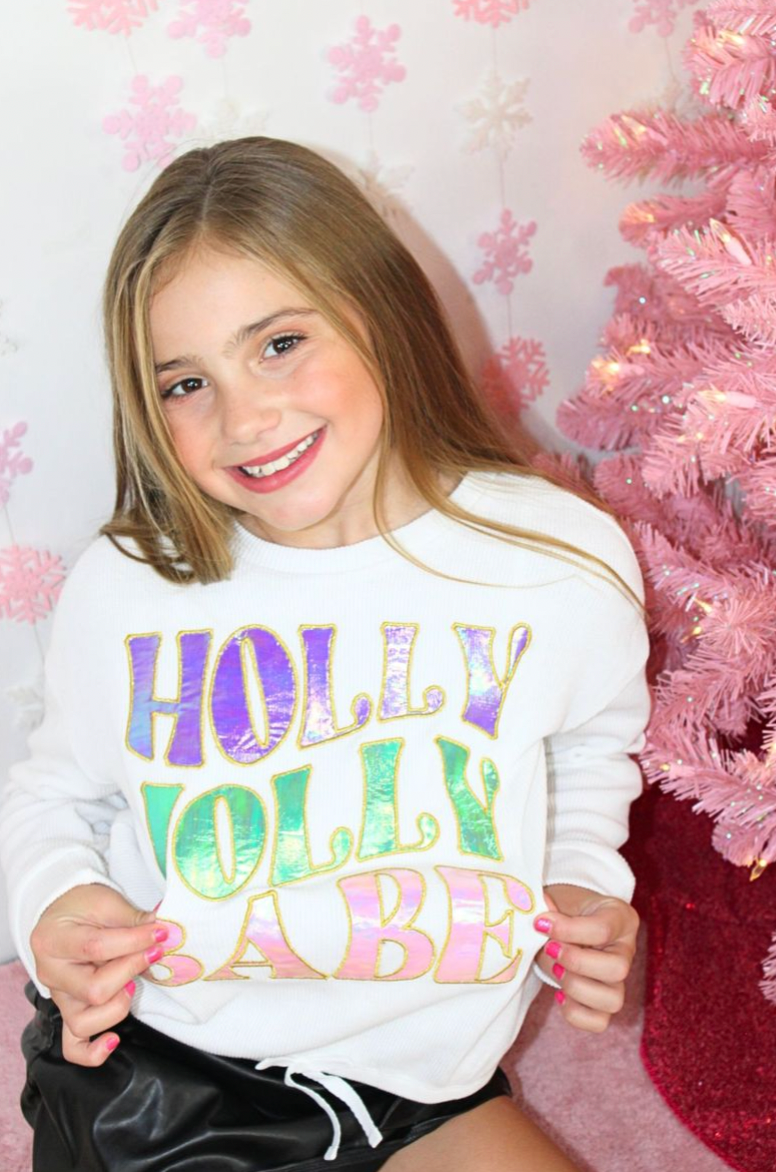 Holly Jolly Babe Sweatshirt