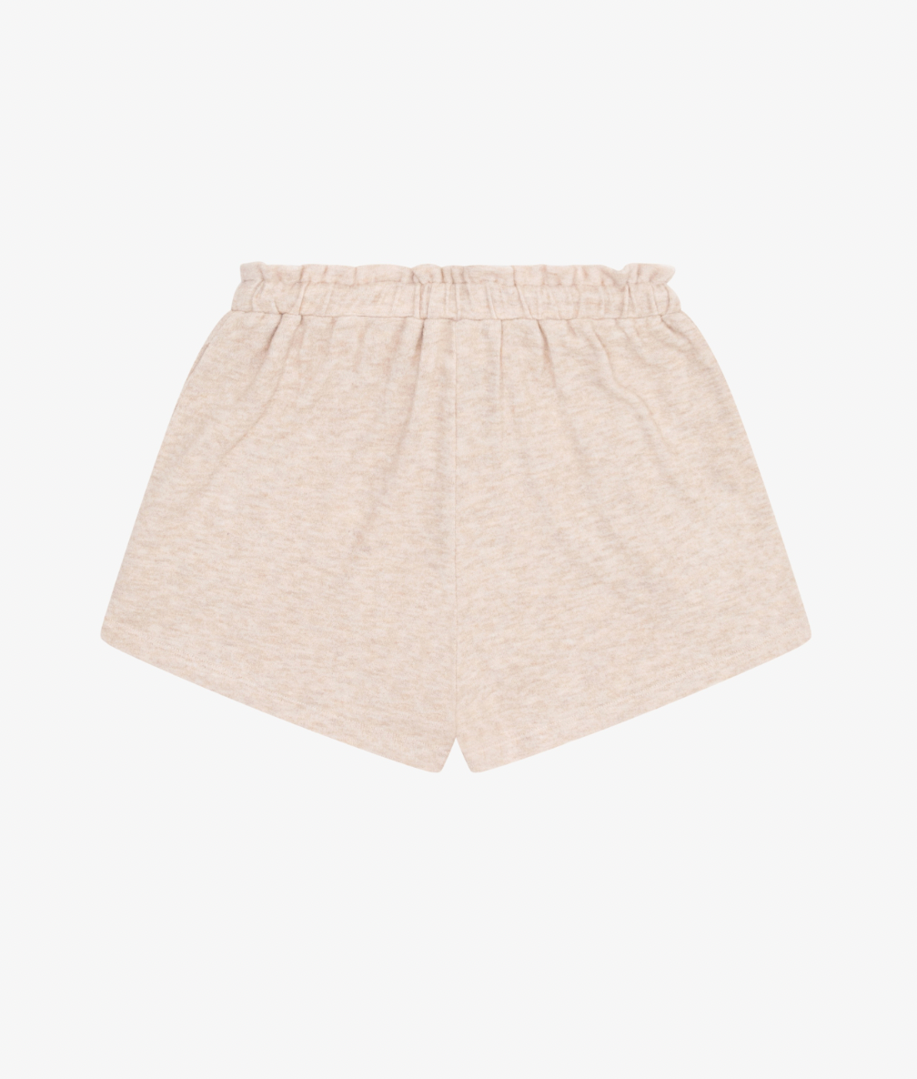 Latte Hacci Jersey High Waist Drawstring Shorts