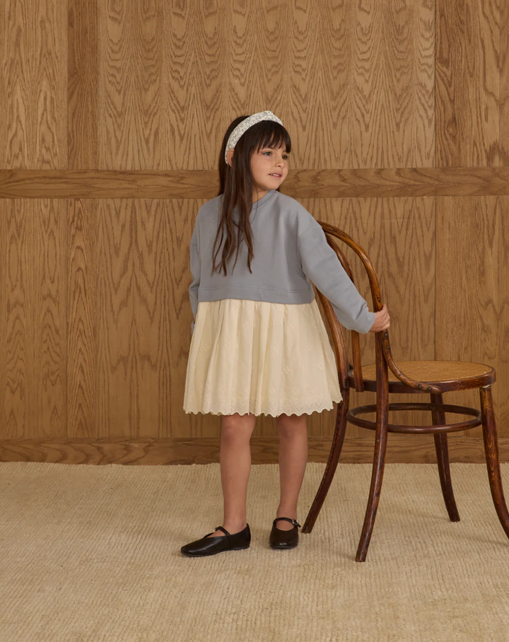 Sweater Dress - Dusty Blue