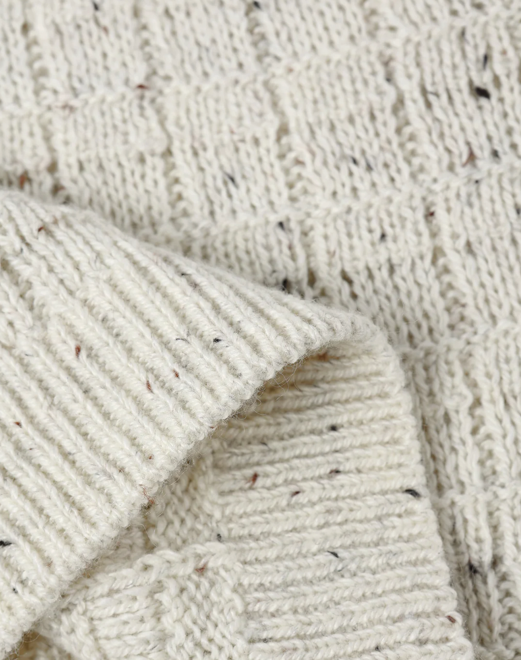 Sweater Vest - Oatmeal Speckle