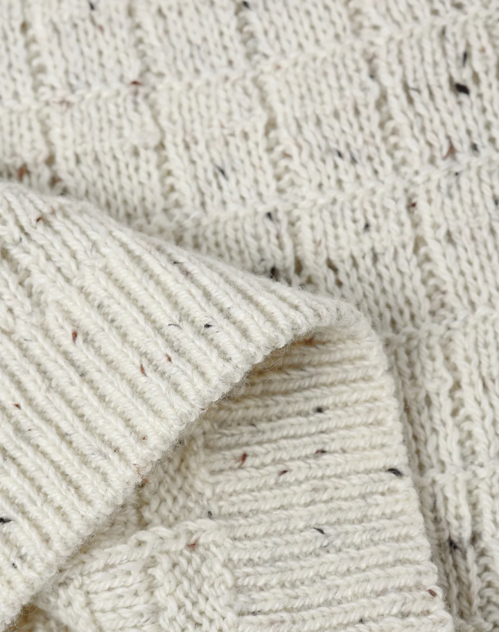 Sweater Vest - Oatmeal Speckle