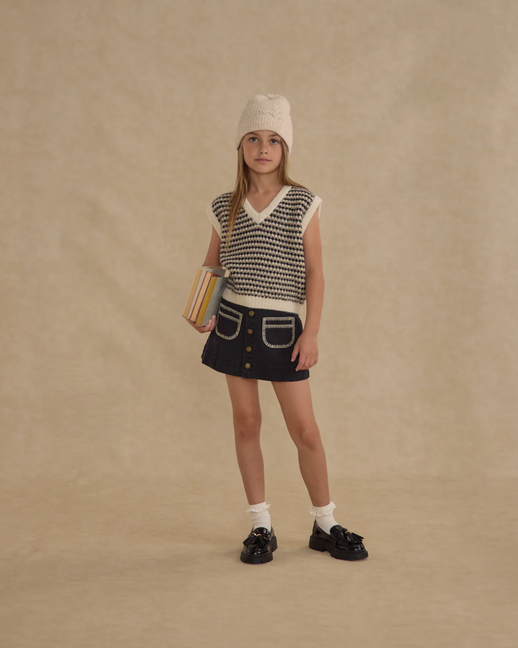 Denver Mini Skirt - Washed Black