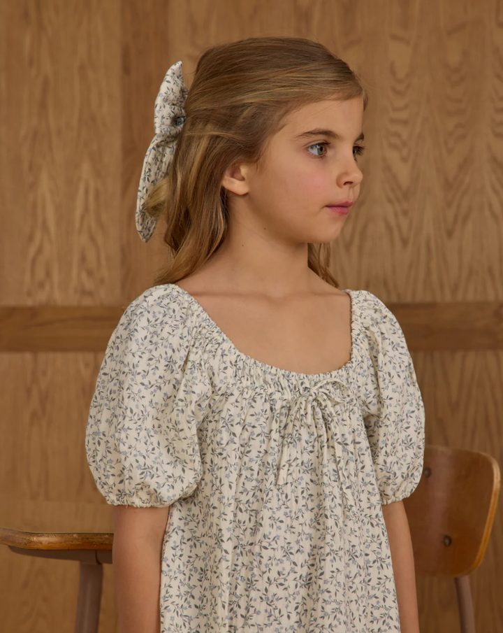 Sabrina Mini Dress - Blue Vines